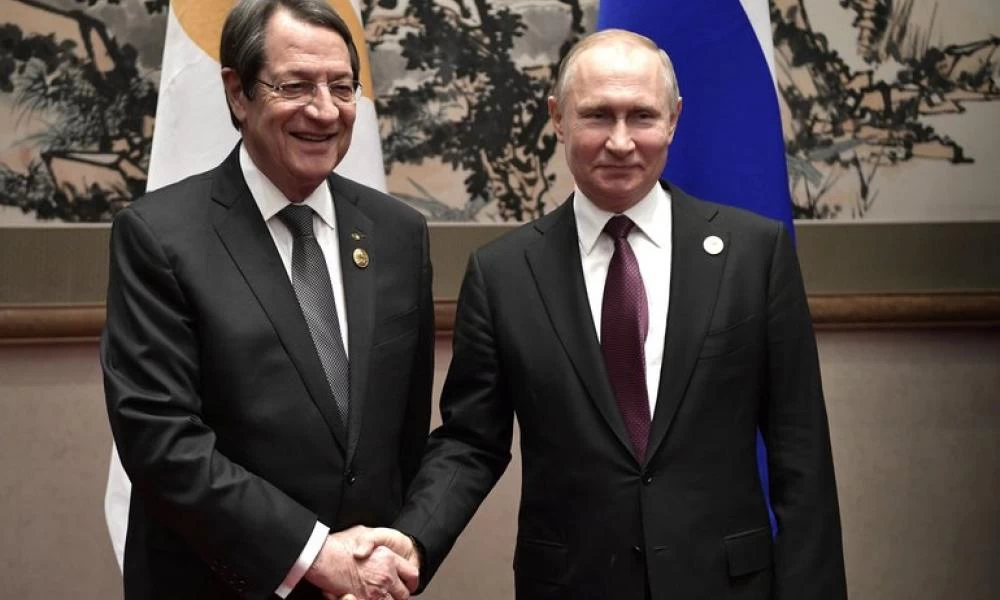 Επιστολή Πούτιν στον Αναστασιάδη - Ρωσική στήριξη στην επίλυση του Κυπριακού